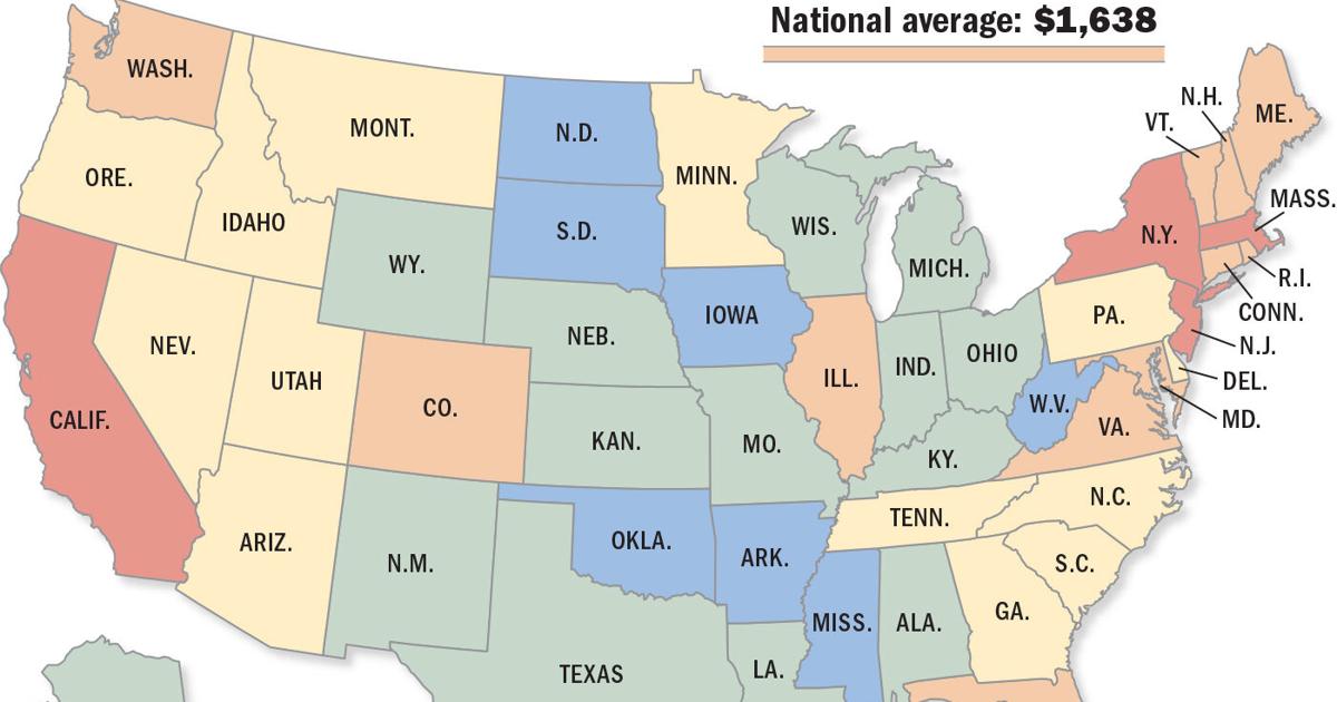 Louisiana has the 9th cheapest rent rates. See U.S. data. | Baton Rouge ...