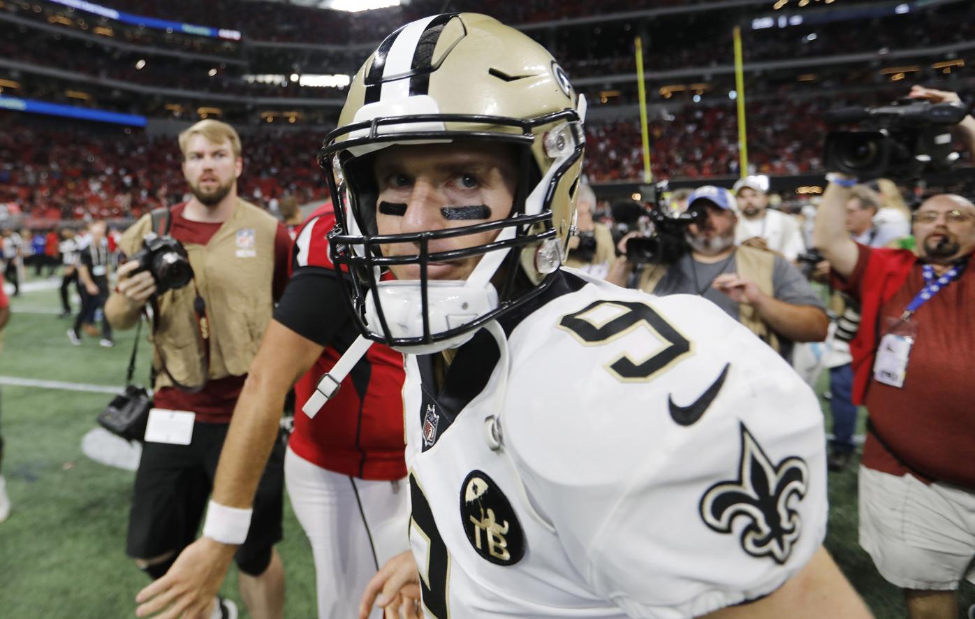 Drew Brees' comeback from injuries a work in progress