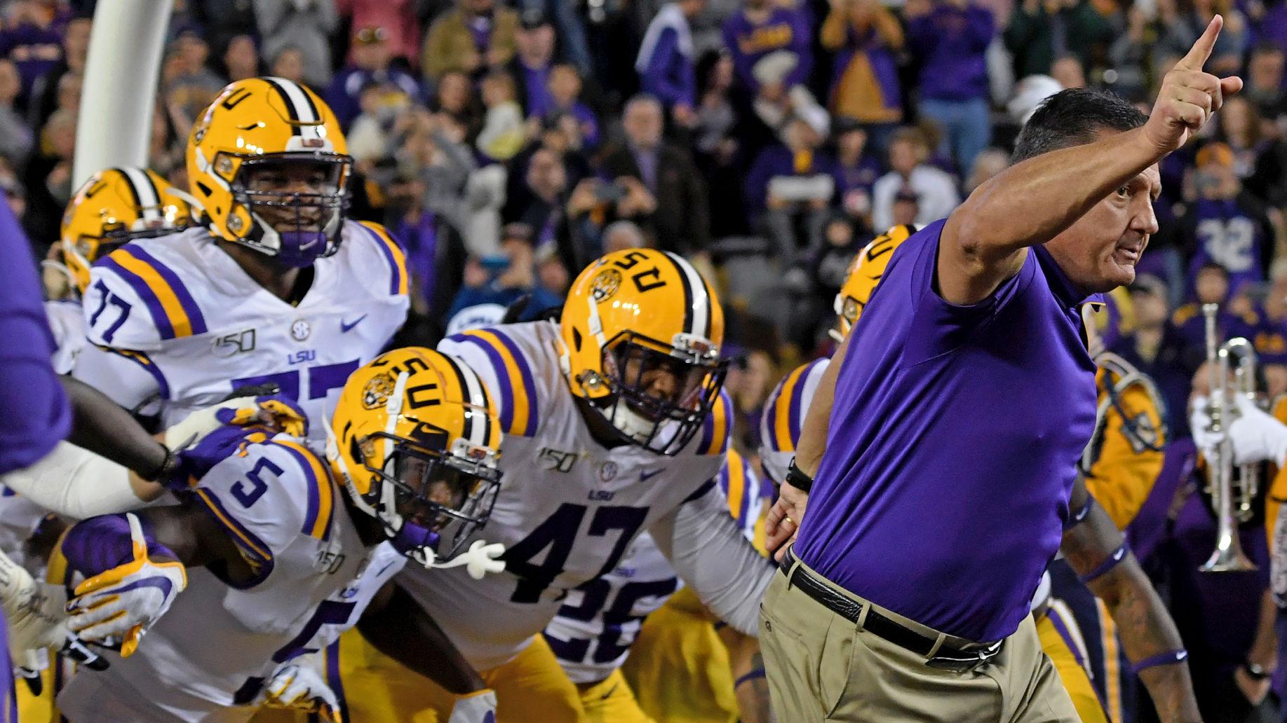 Here S The 2020 Lsu Football Schedule Sec Still Set To Play This Season Lsu Theadvocate Com Lsu Schedule 2022 Football