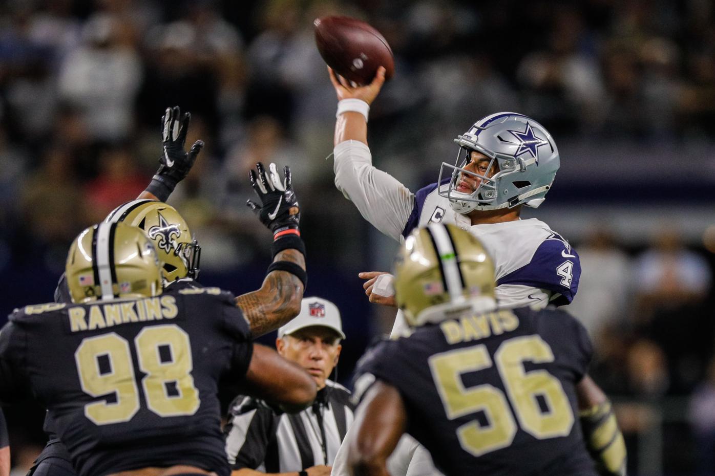 New Orleans Saints 10-13 Dallas Cowboys: Hosts stun Saints to end their 10- game win streak, NFL News