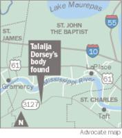 Emotional sheriff says he found Talaija Dorsey's body