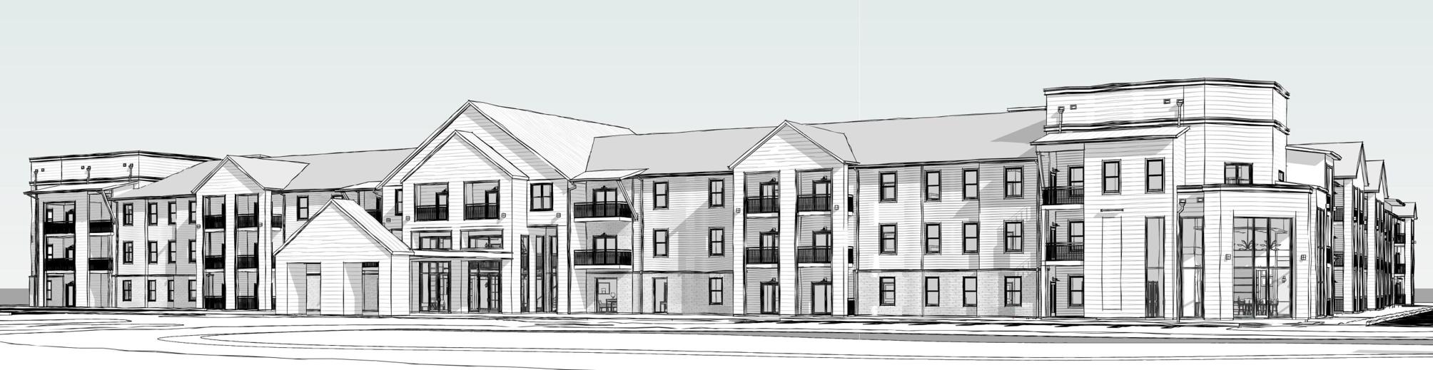 Senior apartment complex under construction in Livingston Parish