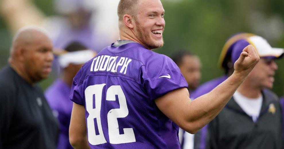 Kyle Rudolph expecting big year after pay raise | Sports | theadvocate.com