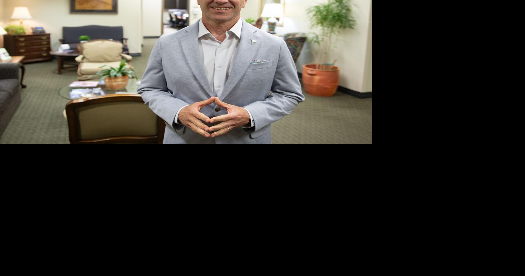 Al Patin started out as a nurse in Lafayette. He'll soon oversee eight hospitals in New Orleans.