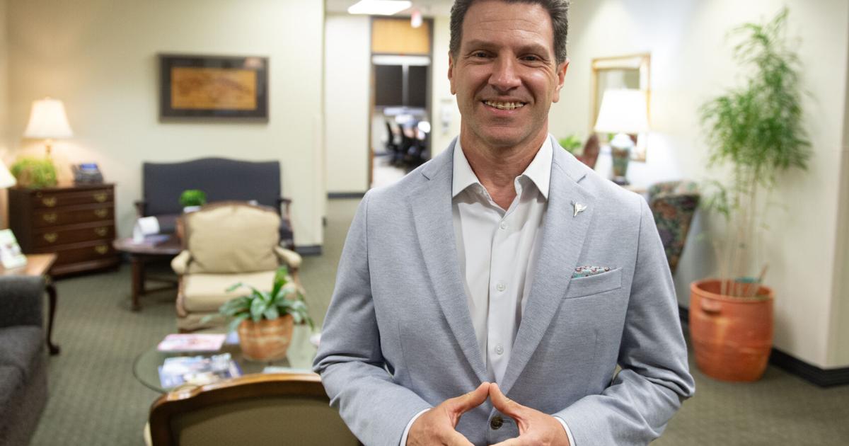 Al Patin started out as a nurse in Lafayette. He'll soon oversee eight hospitals in New Orleans.