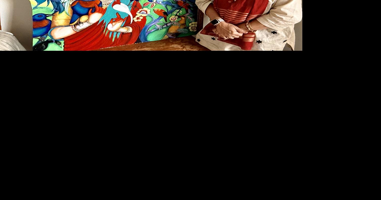 After 30 years of teaching at Glasglow Middle, this Baton Rouge artist is painting full time now