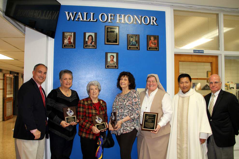 St. Matthew the Apostle School establishes Wall of Honor _lowres
