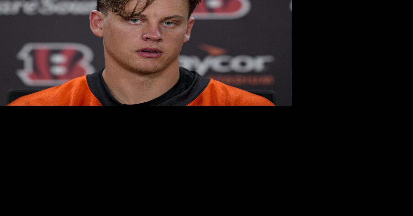 Joe Burrow shows off different look at Bengals training camp | LSU ...