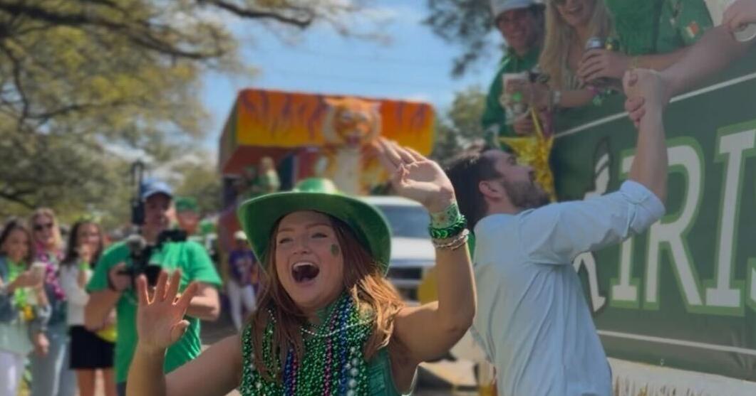 Surprise on the parade route: Baton Rouge woman gets a major St. Patrick's Day gift