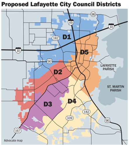 Lafayette Parish Precinct Map Validity Of Election Splitting Lafayette City-Parish Council Thrown In  Doubt | News | Theadvocate.com