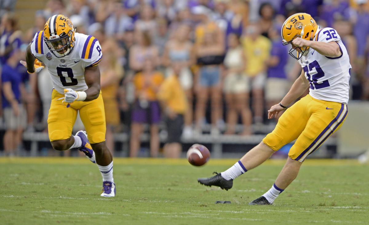 How LSU's kickoff specialist blasted his way to the big stage and is