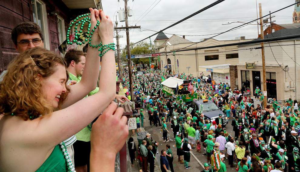 Photos Irish Channel St. Patrick’s Day parade rolls in New Orleans with plenty of cabbages