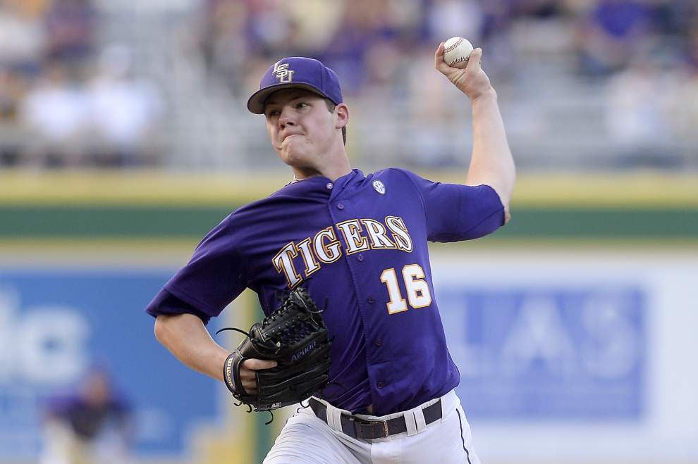Is it Poché or Nola? Mainieri yet to name first-game starter for LSU _lowres