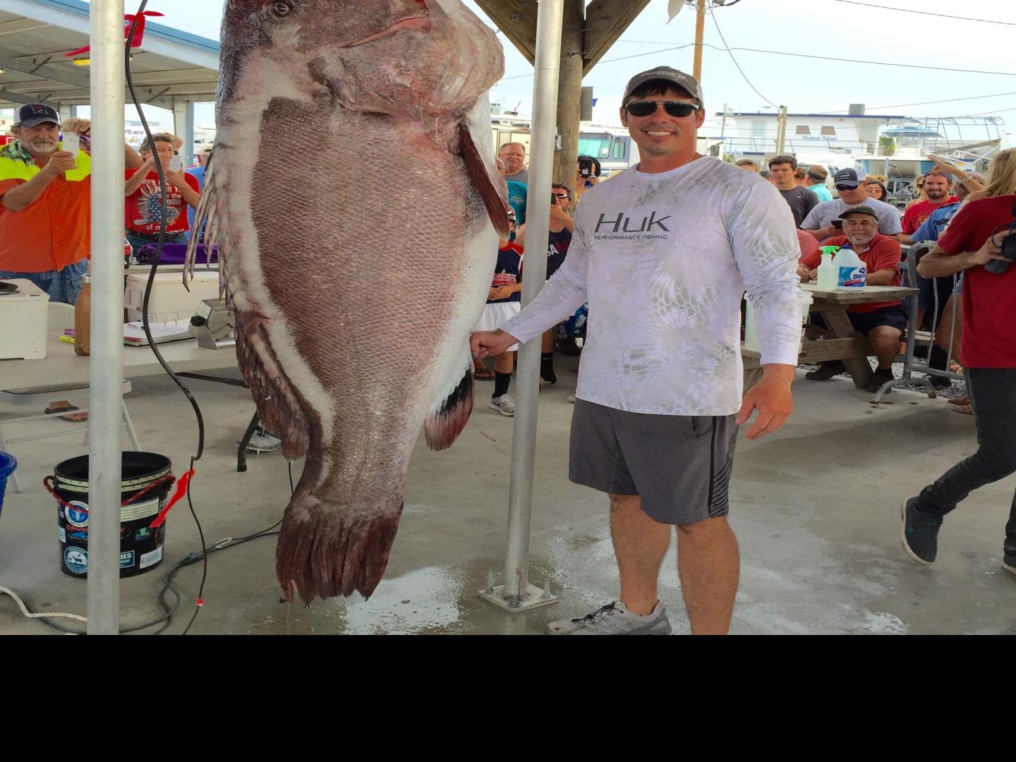 Jj Tabor Lands Mammoth Warsaw Grouper State Record Mark Pending Sports Theadvocate Com