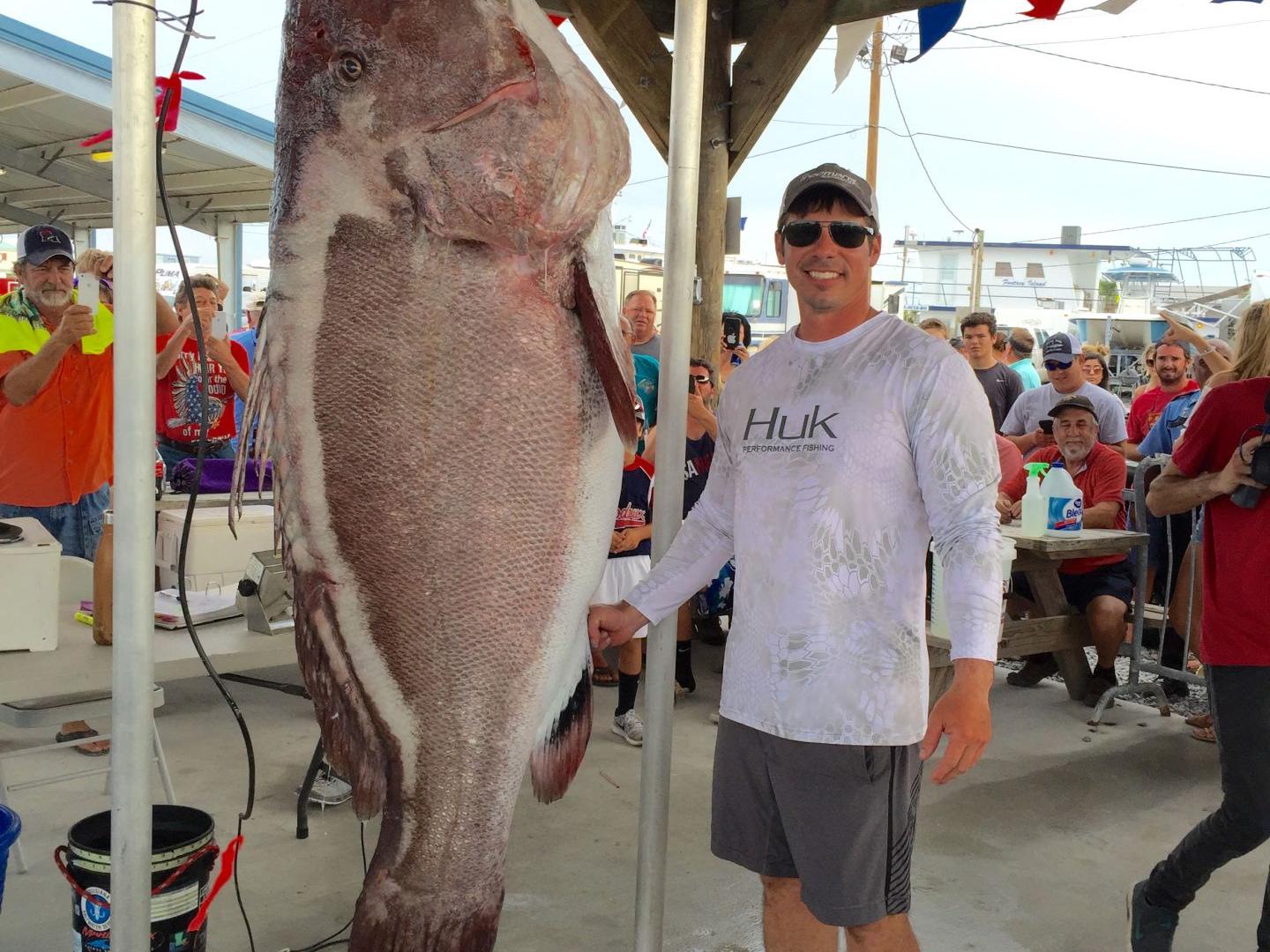 Jj Tabor Lands Mammoth Warsaw Grouper State Record Mark Pending Sports Theadvocate Com Jj Tabor Lands Mammoth Warsaw Grouper State Record Mark Pending Sports Theadvocate Com