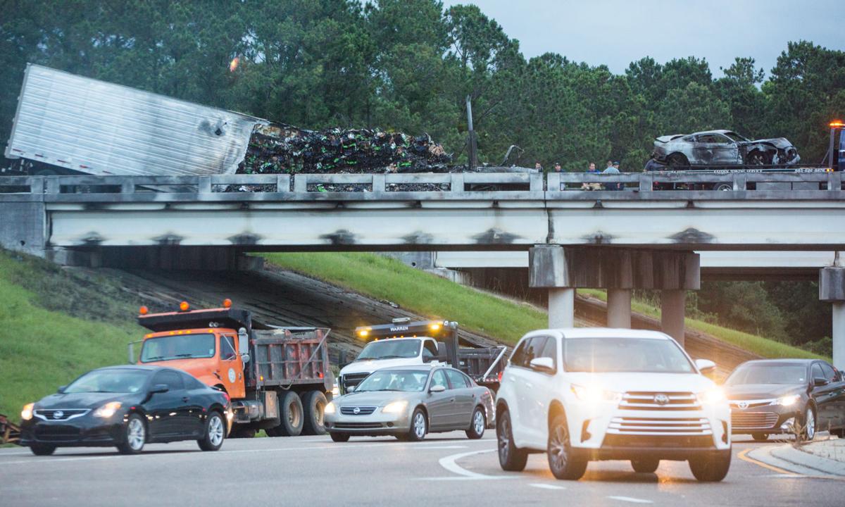 Four dead, many injured after crashes involving 18wheelers, vehicles