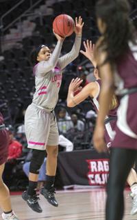 Ul Women S Basketball Gets Shooting Touch Back In Road Loss To
