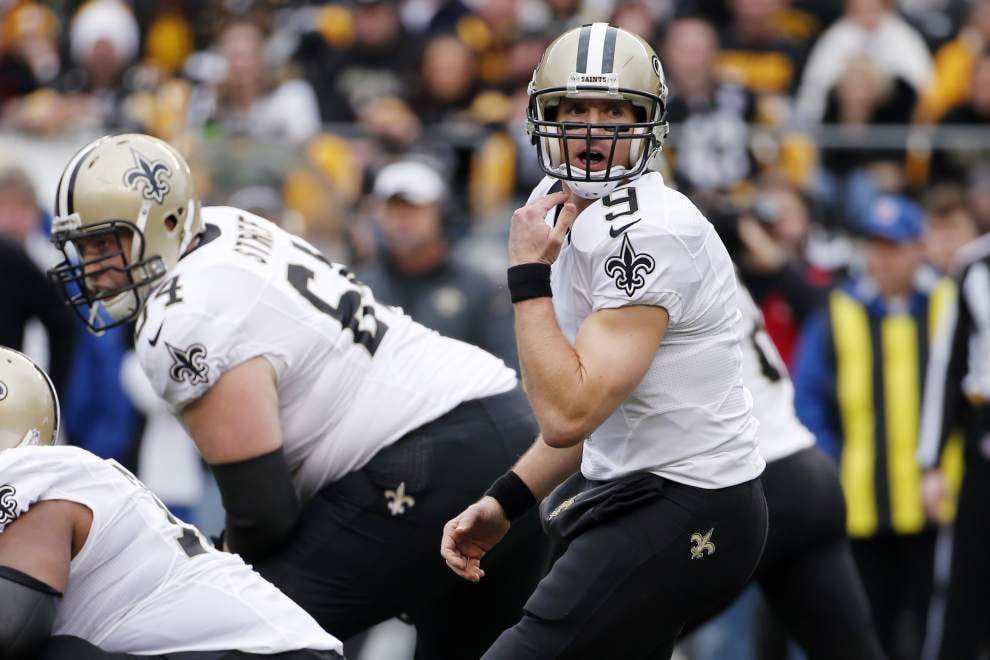 Saints quarterback Drew Brees wins NFC Offensive Player of the Week Award _lowres