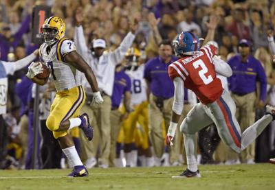 A Record Night Lsu S Leonard Fournette Rolls Up 284 Yards In Huge Win Over Ole Miss Lsu Theadvocate Com