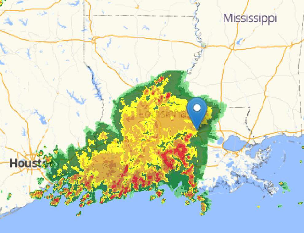 Heavy Rain Storms Headed To New Orleans Today See The Radar Map Here