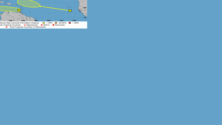 Third disturbance spotted in the Atlantic Ocean | Hurricane Center ...