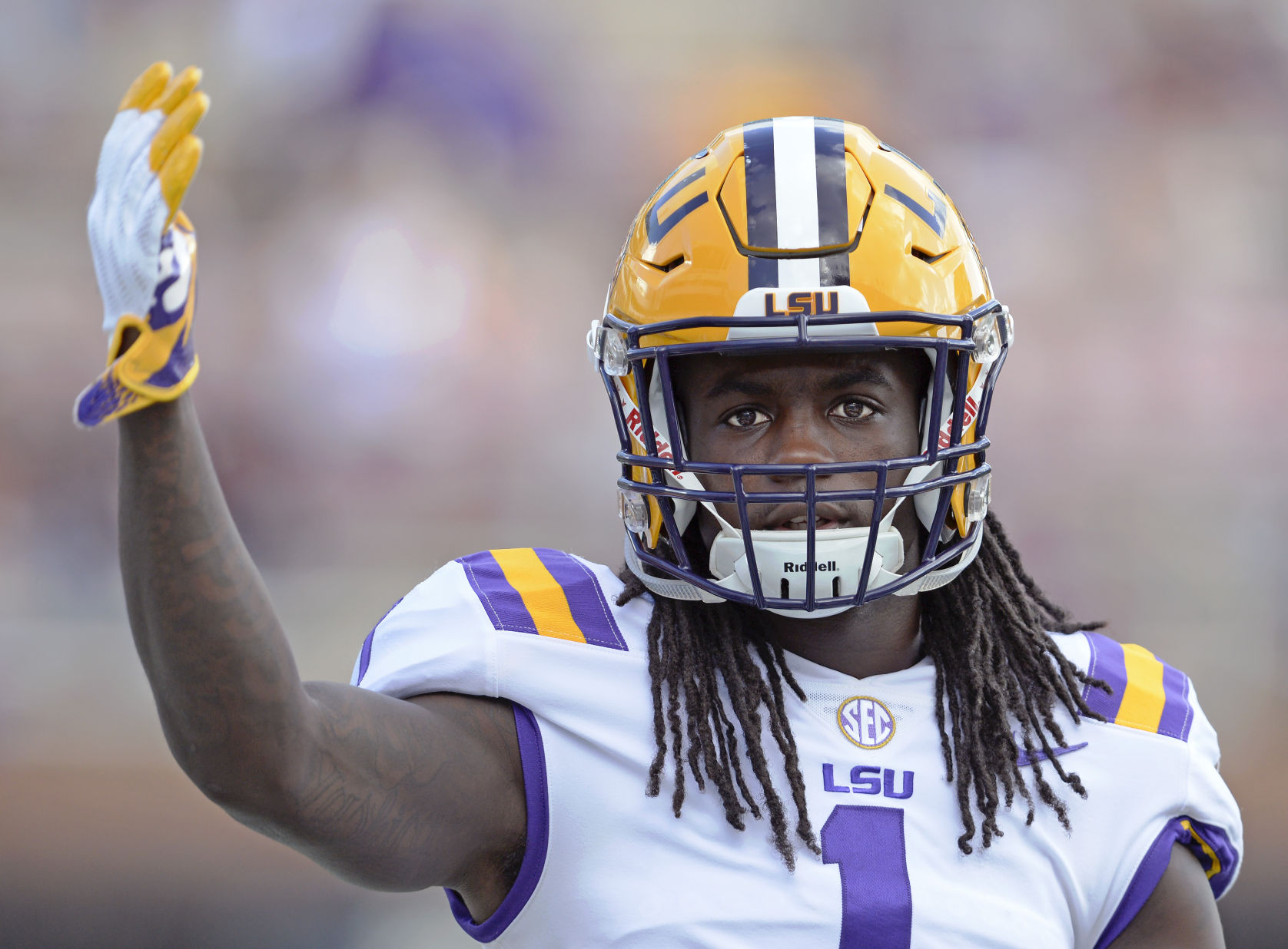 Derrius Guice 'very questionable' for Saturday Derrius Guice 'very questionable' for Saturday