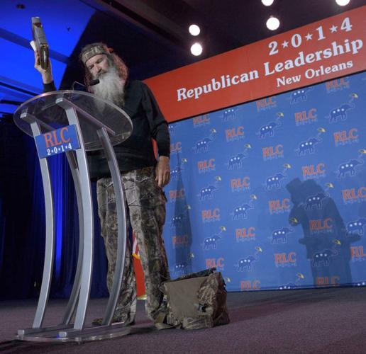 Photos Phil Robertson, Sarah Palin, Bobby Jindal at GOP Leadership