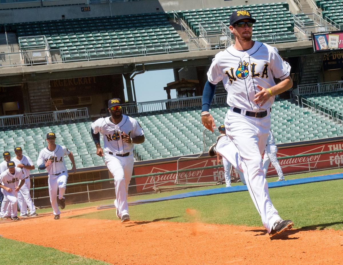 Baby orleans cakes authentic alternate fitted 59fifty era navy hat field collection milb