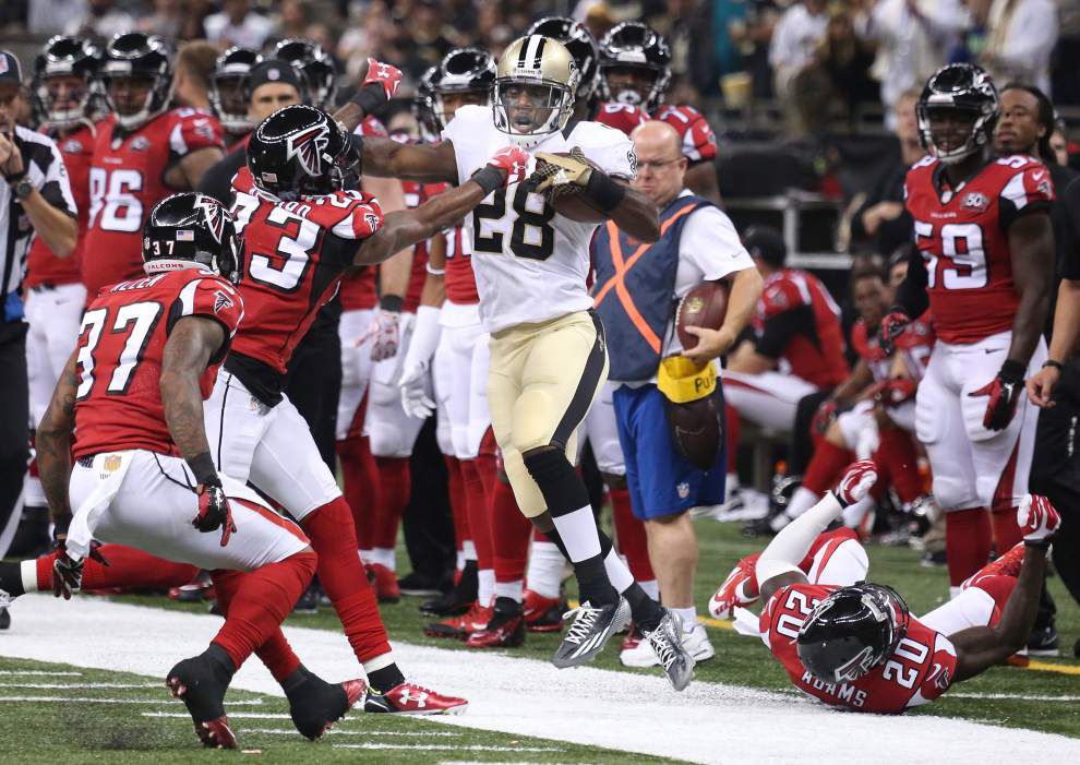 Photos: Saints pull off big upset, beating Falcons 31-21 in Superdome Thursday _lowres