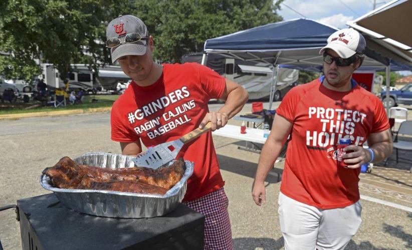 Photos NCAA super regional tailgating before the LSU vs. ULLafayette
