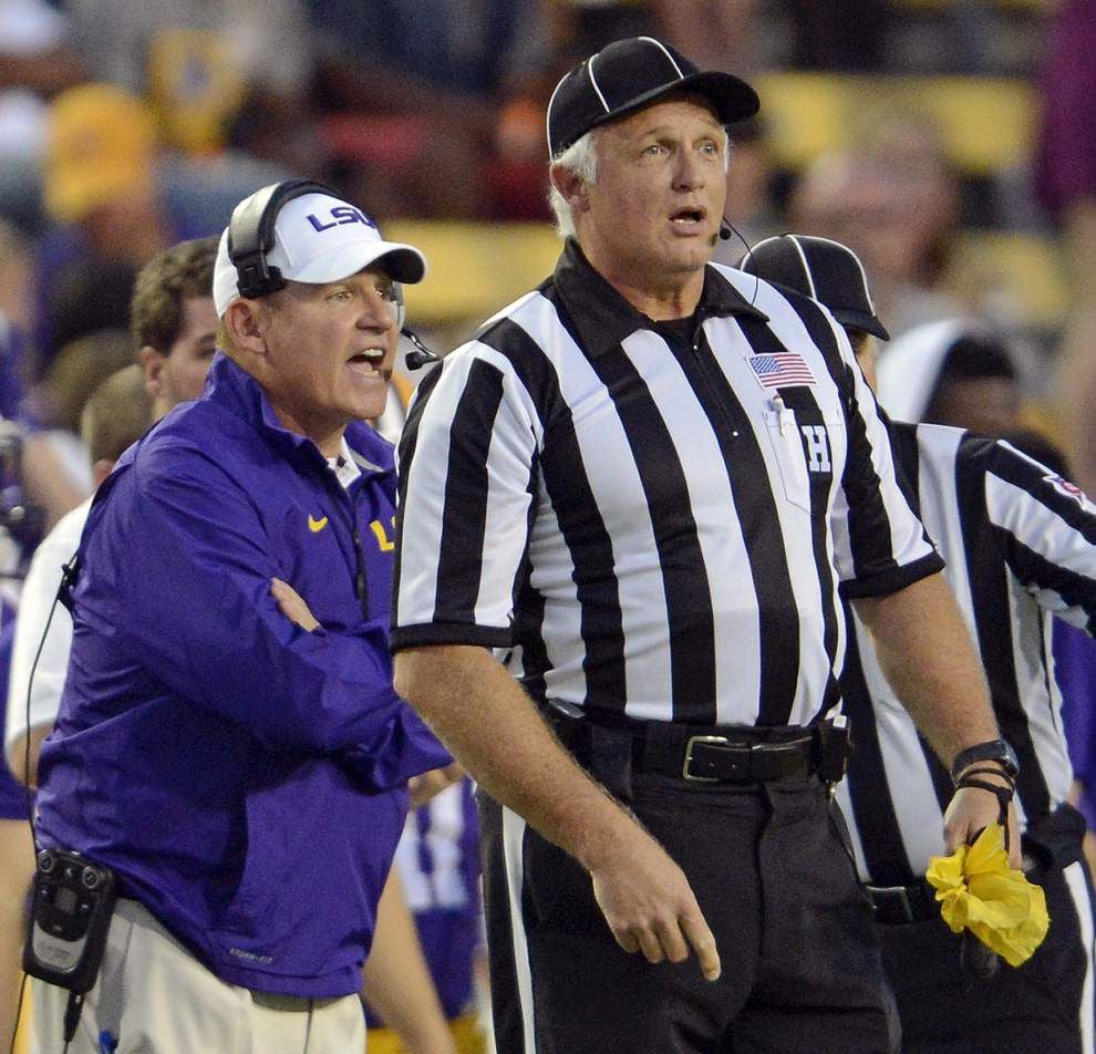 Wednesday's With LSU coach Les Miles _lowres