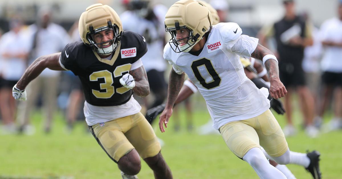 Saints rookie Jordyn Tyson will not practice in France, debut to come ...