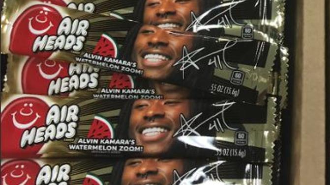 About Alvin Kamara's own personal Airheads ... would you buy them if they  went public? | Sports | theadvocate.com, image size:1200x675