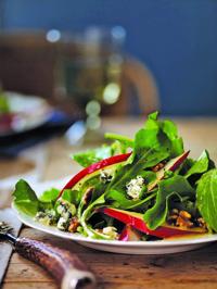 Arugula Pear Blue Cheese Salad Entertainment Life Theadvocate Com