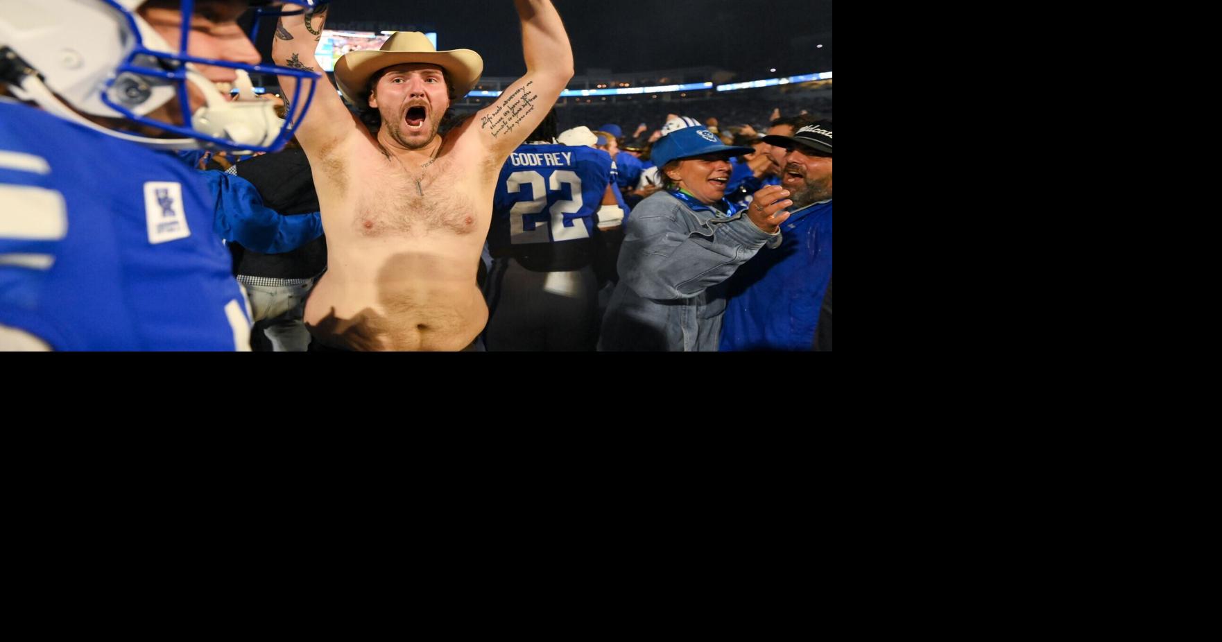 Kentucky’s win is also windfall for LSU, as Wildcats must pay hefty fine for fans rushing field
