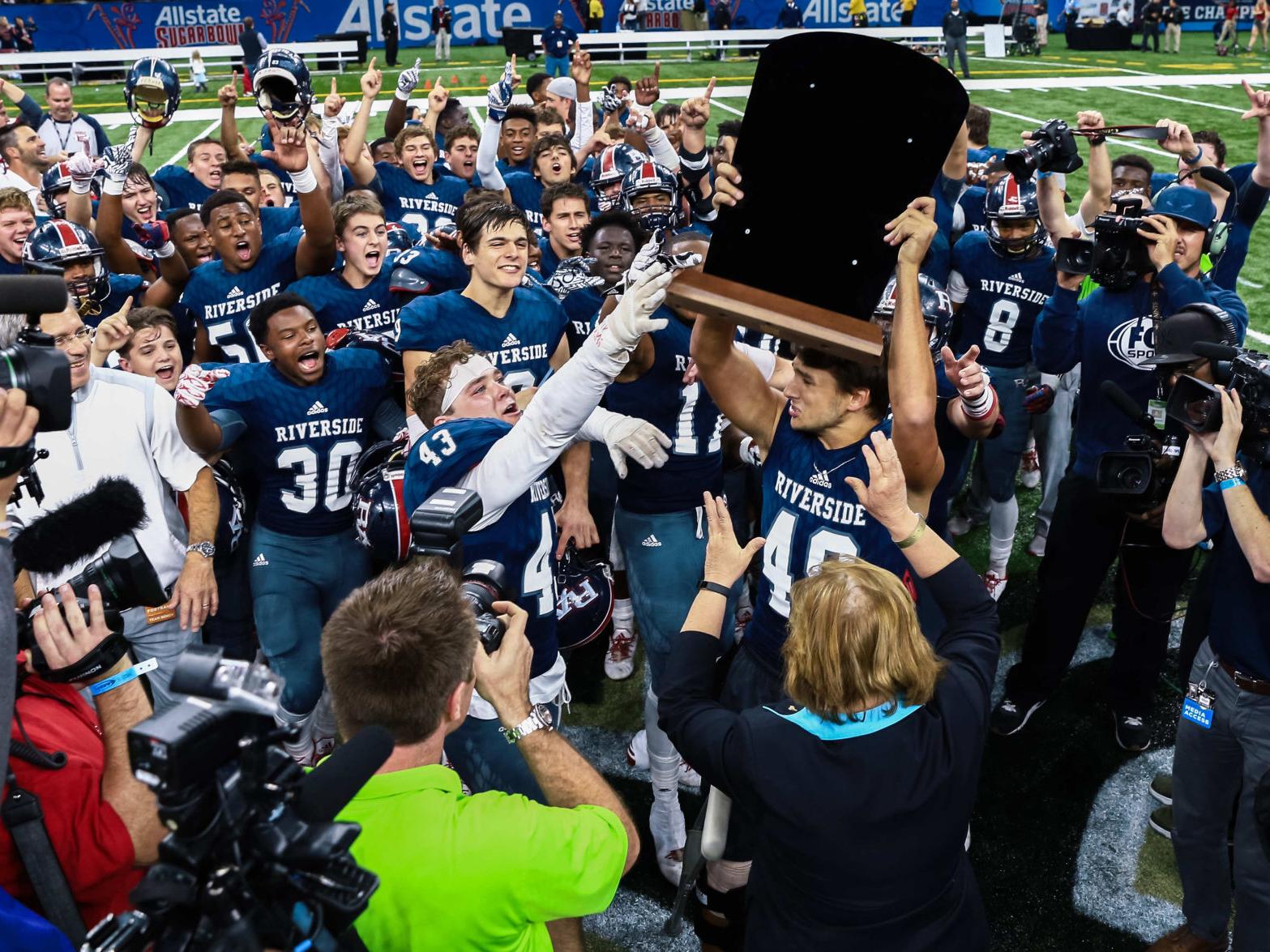 Riverside Wins School S First Lhsaa Football State Championship