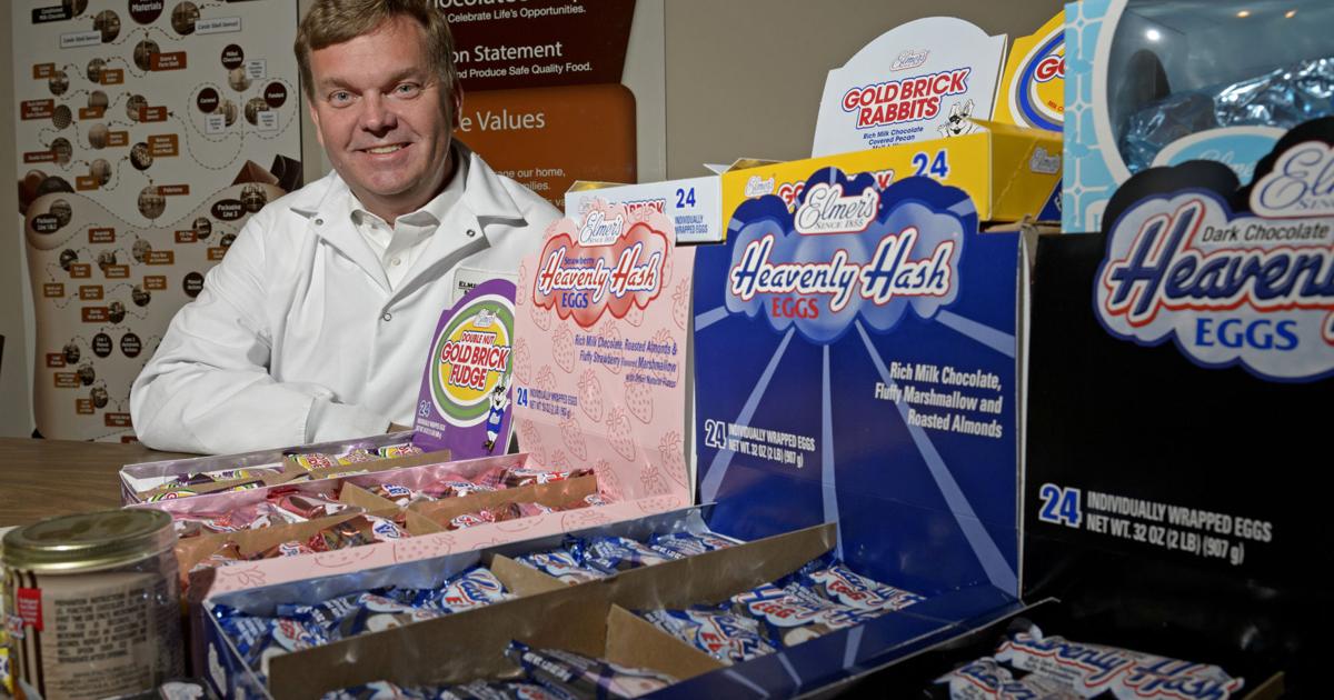 Elmer Chocolate, Louisiana maker of Gold Brick Eggs and Heavenly Hash ...