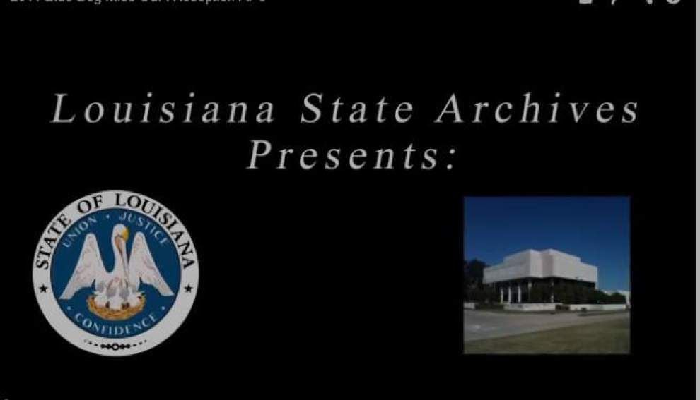 Video: 2014 Blue Dog Miss USA reception, La. State Archives _lowres