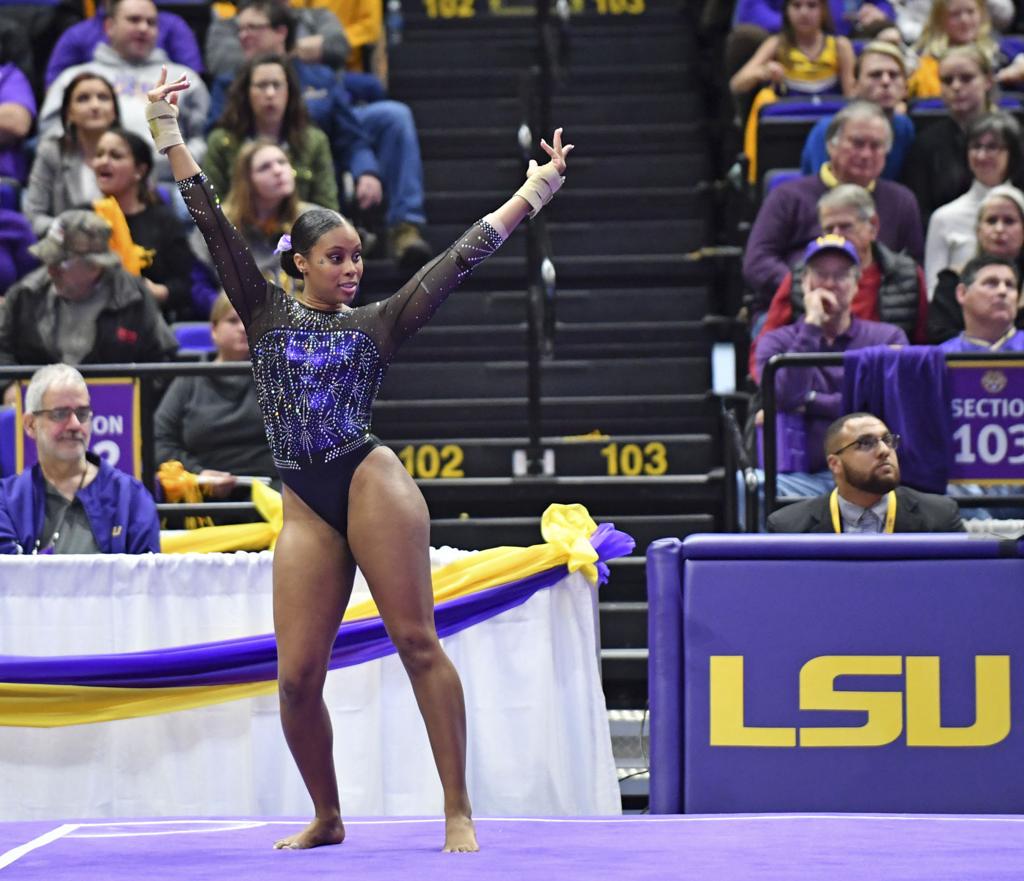 Lsu Gymnastics Tigers Climb Polls While Kiya Johnson Earns Another Sec Weekly Honor Lsu Theadvocate Com