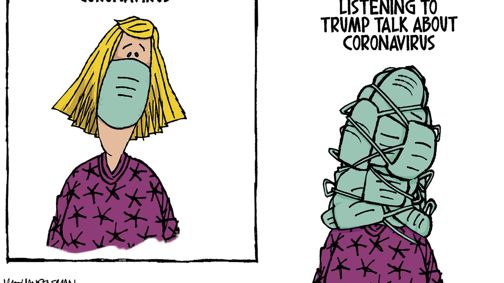 Letters Reader Appalled By Handelsman S Coronavirus Cartoon