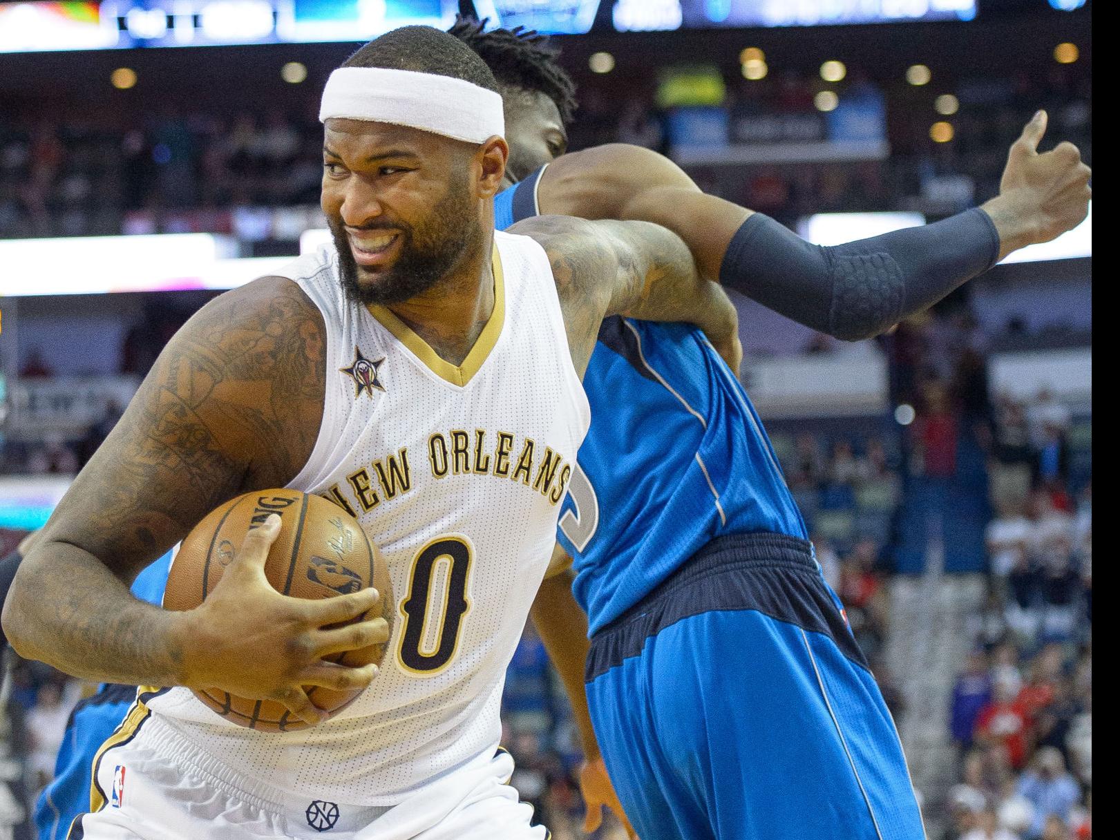 Anthony Davis on DeMarcus Cousins right before trade: 'He's a great player