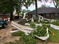 Photos Of Baton Rouge Tornado Damage Mangled Carports Downed