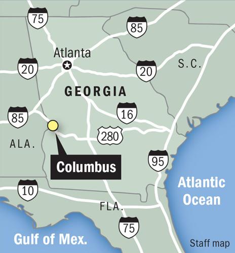 052823 Columbus Georgia map