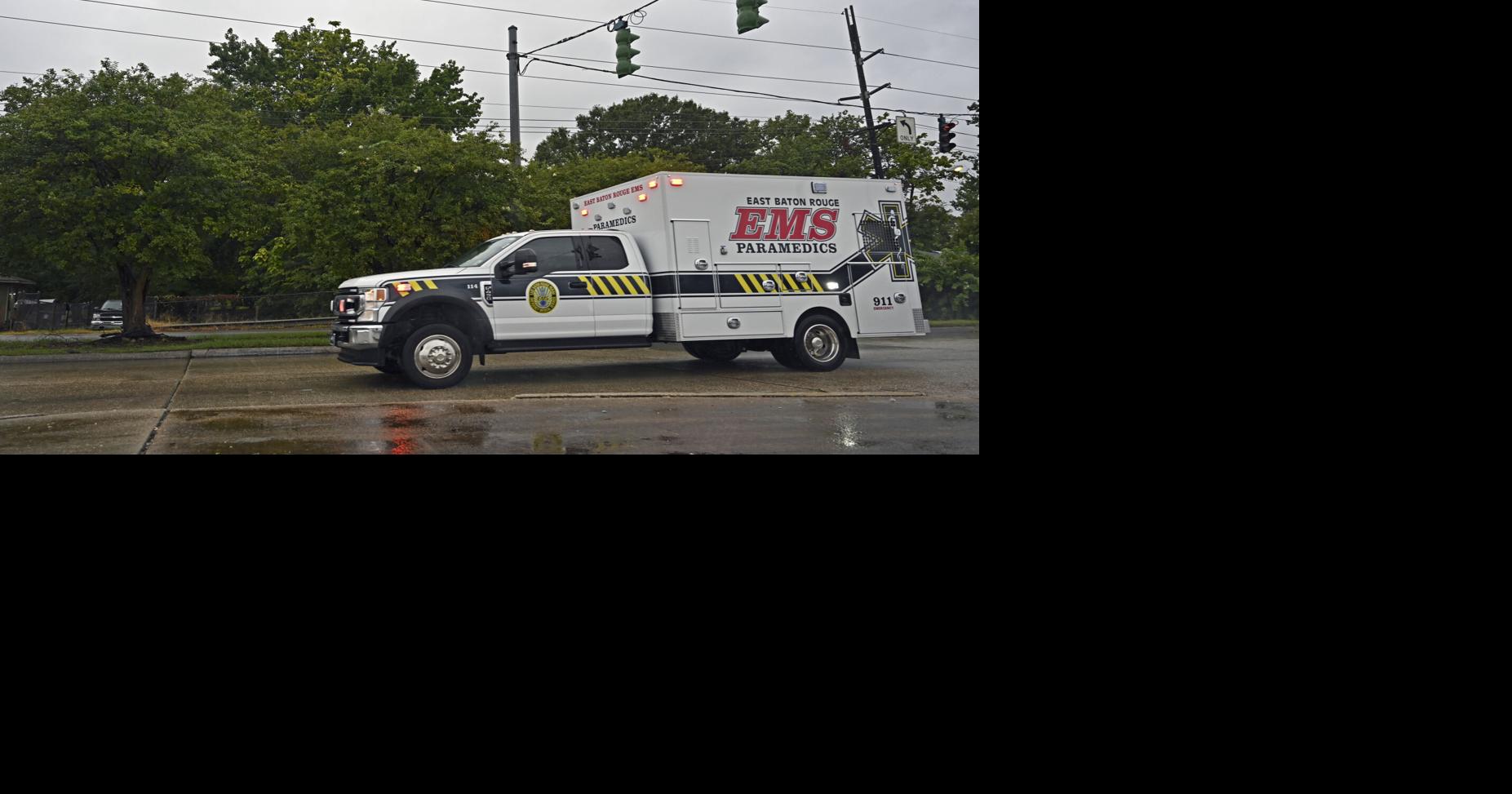 Alleged Baton Rouge ambulance thief was trying to drive himself to another hospital, police say