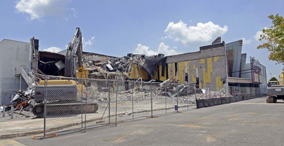 Photos Demolition of old Tinseltown theater in Baton Rouge begins Business