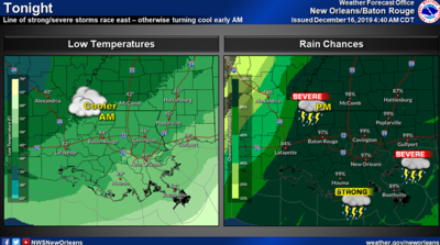 Tornado watch issued for parts of Louisiana, including East Baton Rouge ...
