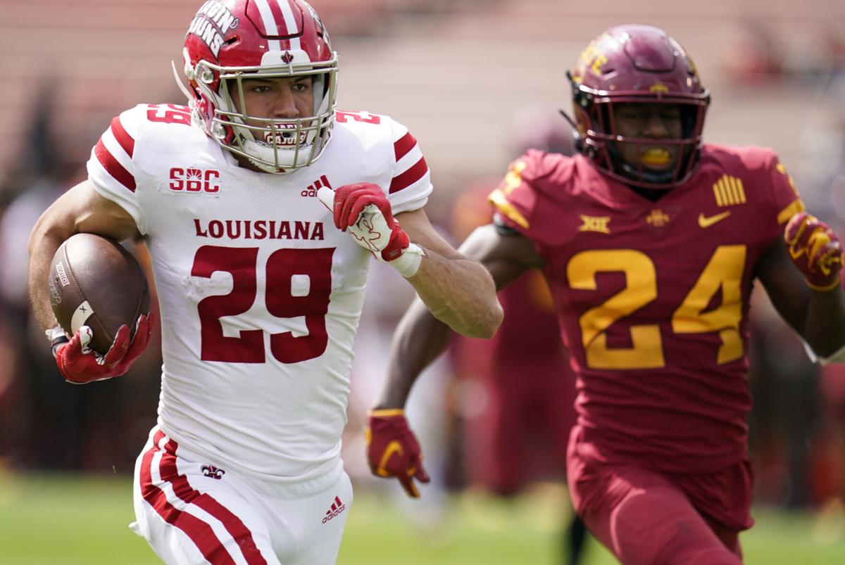 Louisiana Lafayette Iowa St Football