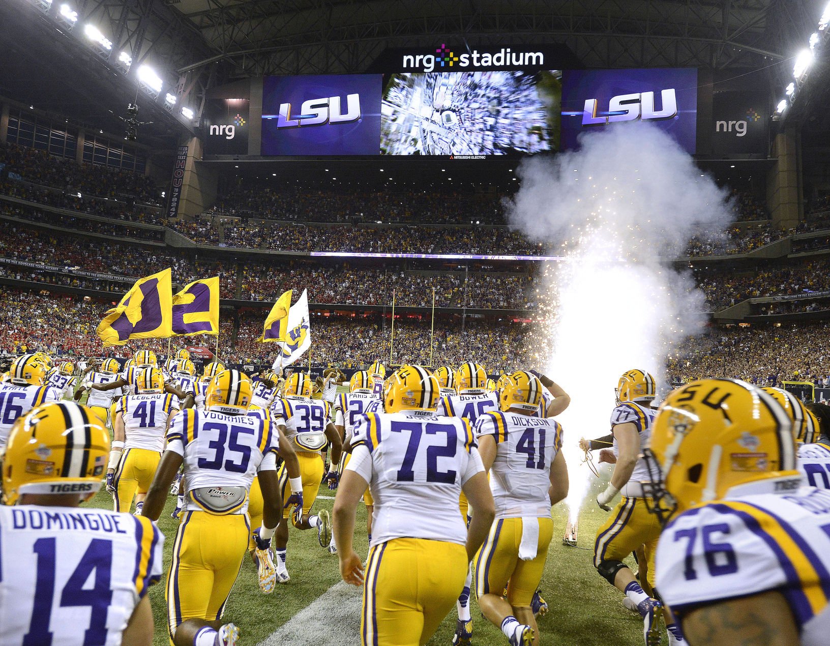 Tropical Storm Harvey could move LSU-BYU game from Houston Tropical Storm Harvey could move LSU-BYU game from Houston