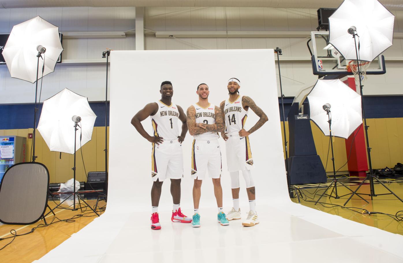 The Pelicans brought back their weird Mardi Gras jerseys 