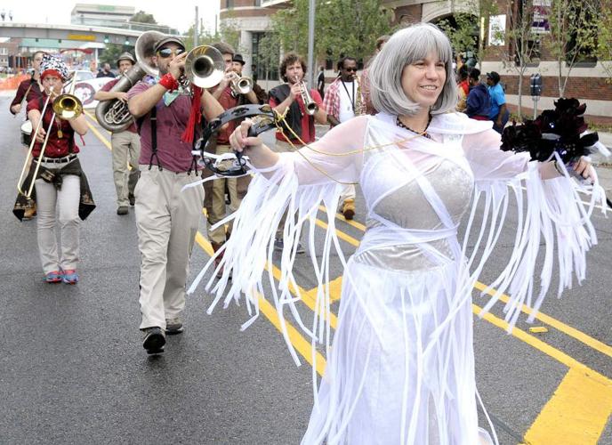 Photos Friendly ghosts, dancing zombies roll through downtown Baton